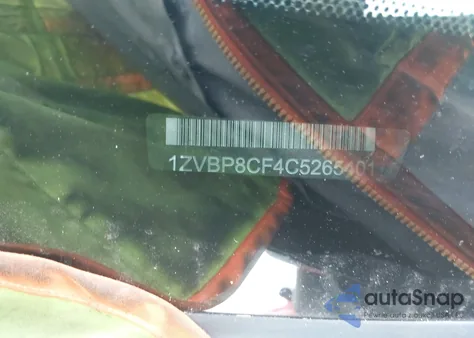 2012 Ford Mustang Gt Premium z USA, uszkodzony, nr VIN 1ZVBP8CF4C5265401